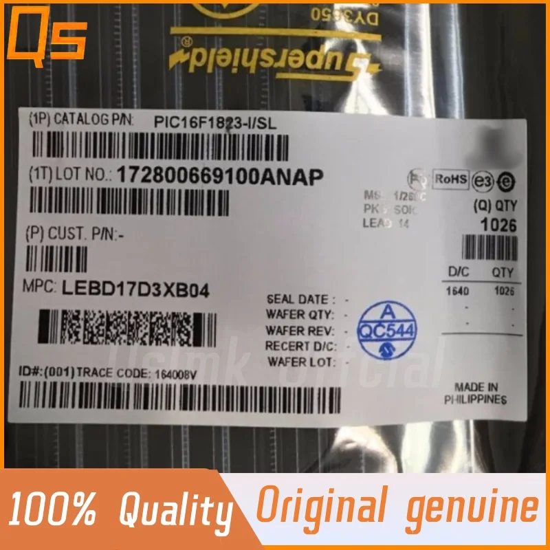 New Original PIC16F1823-I/SL SOP14 Chip 8-bit microcontroller 32MHZ
