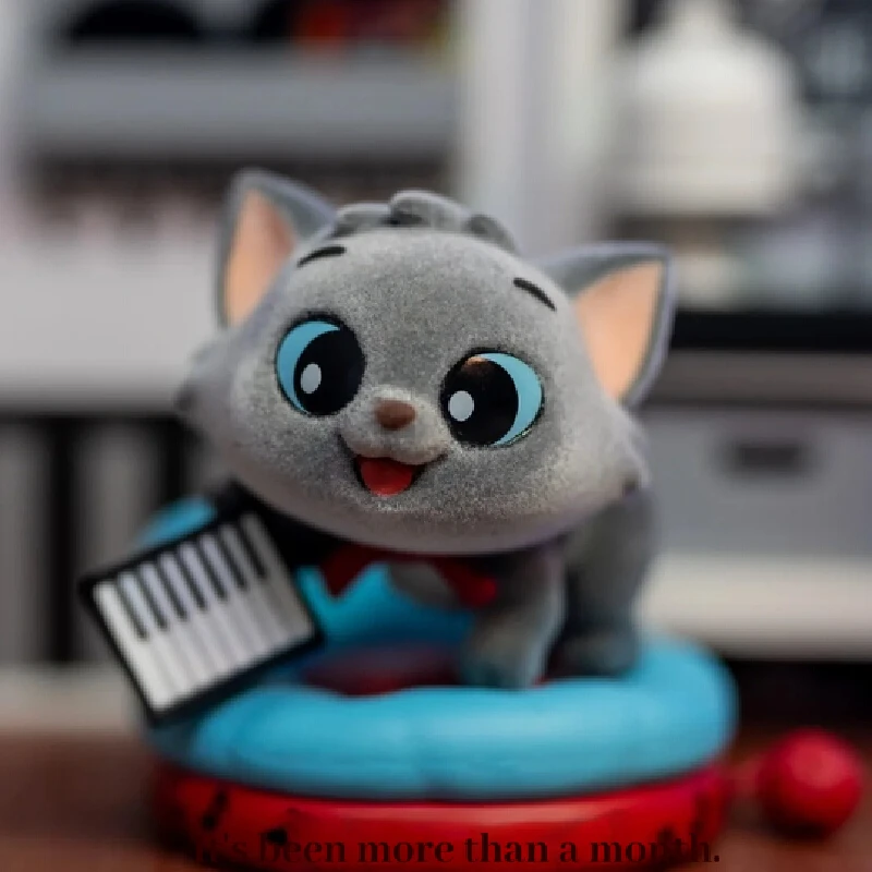 

HotToys Genuine Cat Party Blind Box Holiday Gifts Anime Character Mary Cat Lucifer Mini Doll Model Decoration Cute Handmade Toy