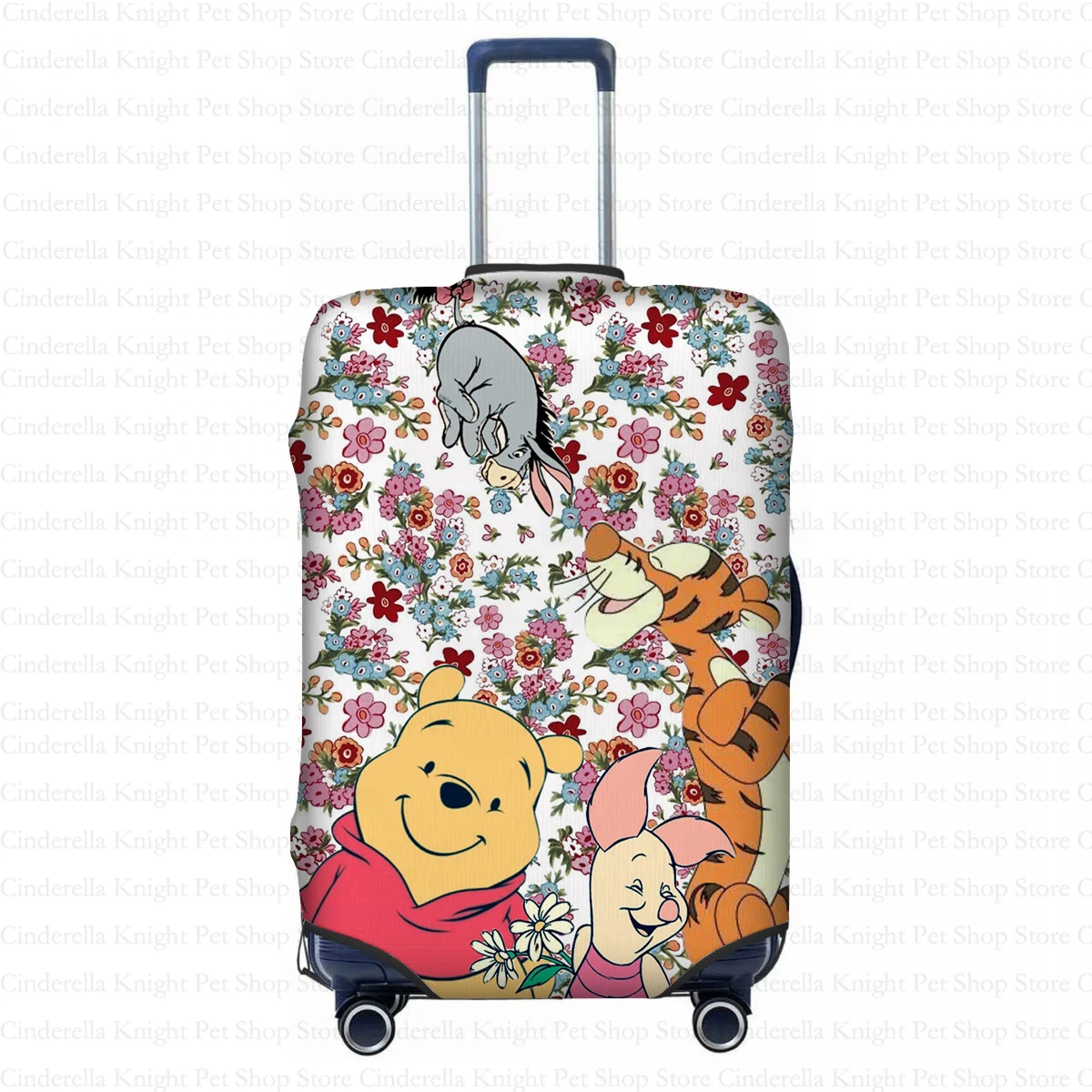 Suitable for 18-32 inch travel suitcases Anti-scratch cover Customized Disney Bear Cartoon Pattern Travel Luggage Case