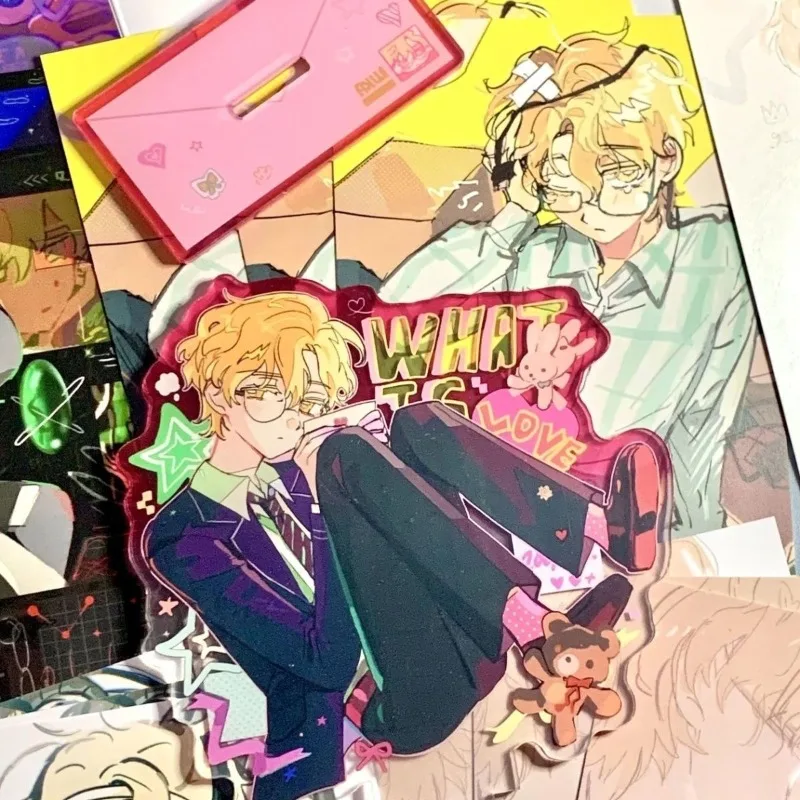 2025 لطيف أنيمي التلفزيون الغريبة المرحلة لوكا عمل الليزر الاكريليك حامل نموذج اللعب الهدايا لمحبي