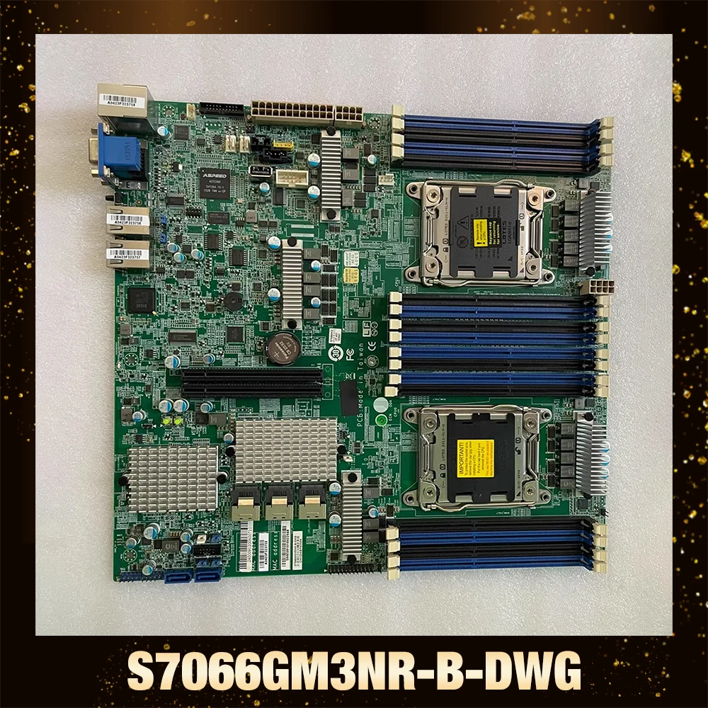 Original For Hanker IS-VSE2326BB S7066 For Tyan S7066GM3NR-B-DWG server motherboard