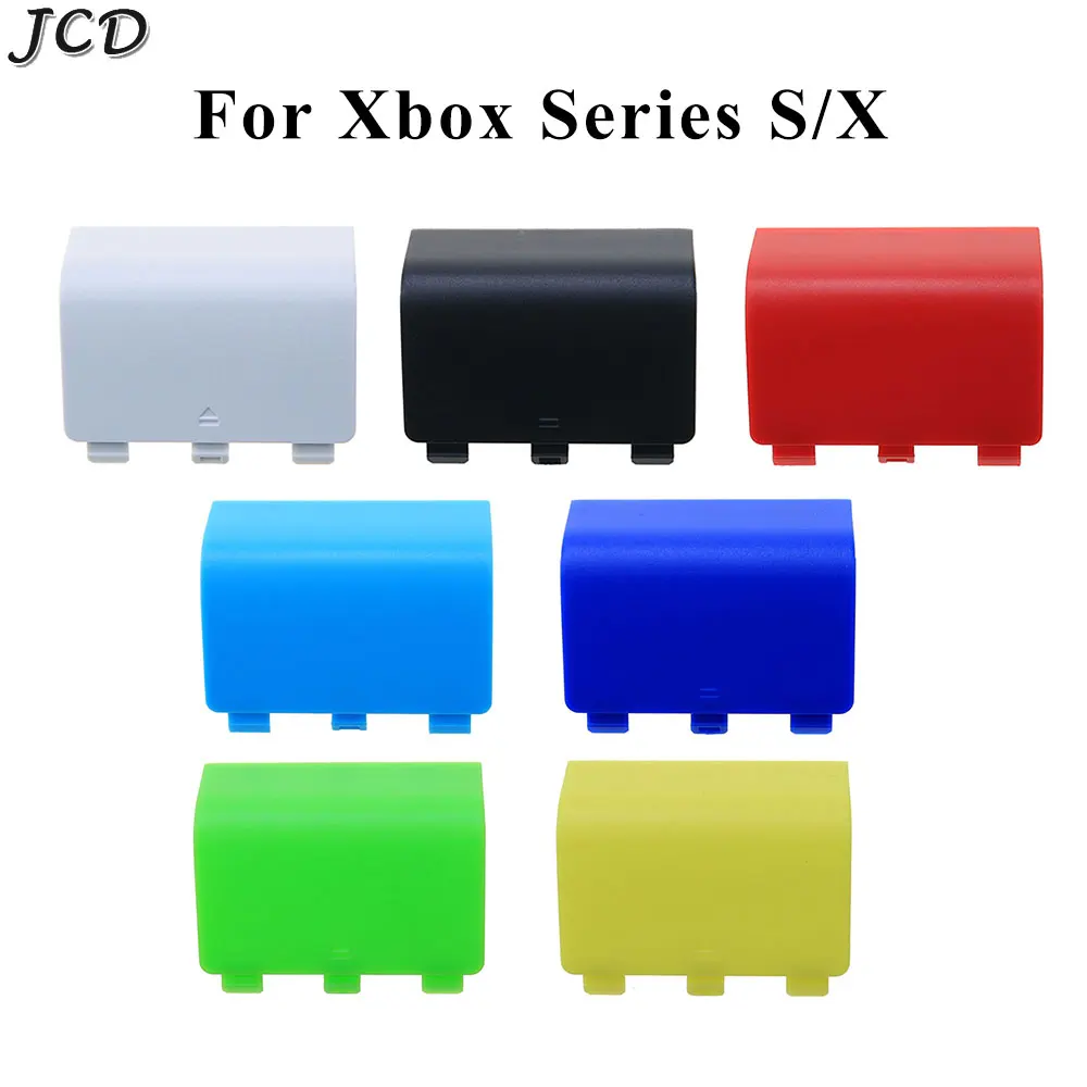 

JCD 1Piece For Xbox One Series X S Wireless Controller Plastic Battery Shell Lid Back Case Replacement Housing Door Cover