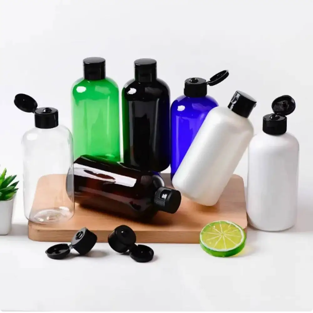 30pcs 250ML transparent  Plastic Jar bottles Wholesale Retail Refillable Cream Butter big Honey Empty Cosmetic Containers