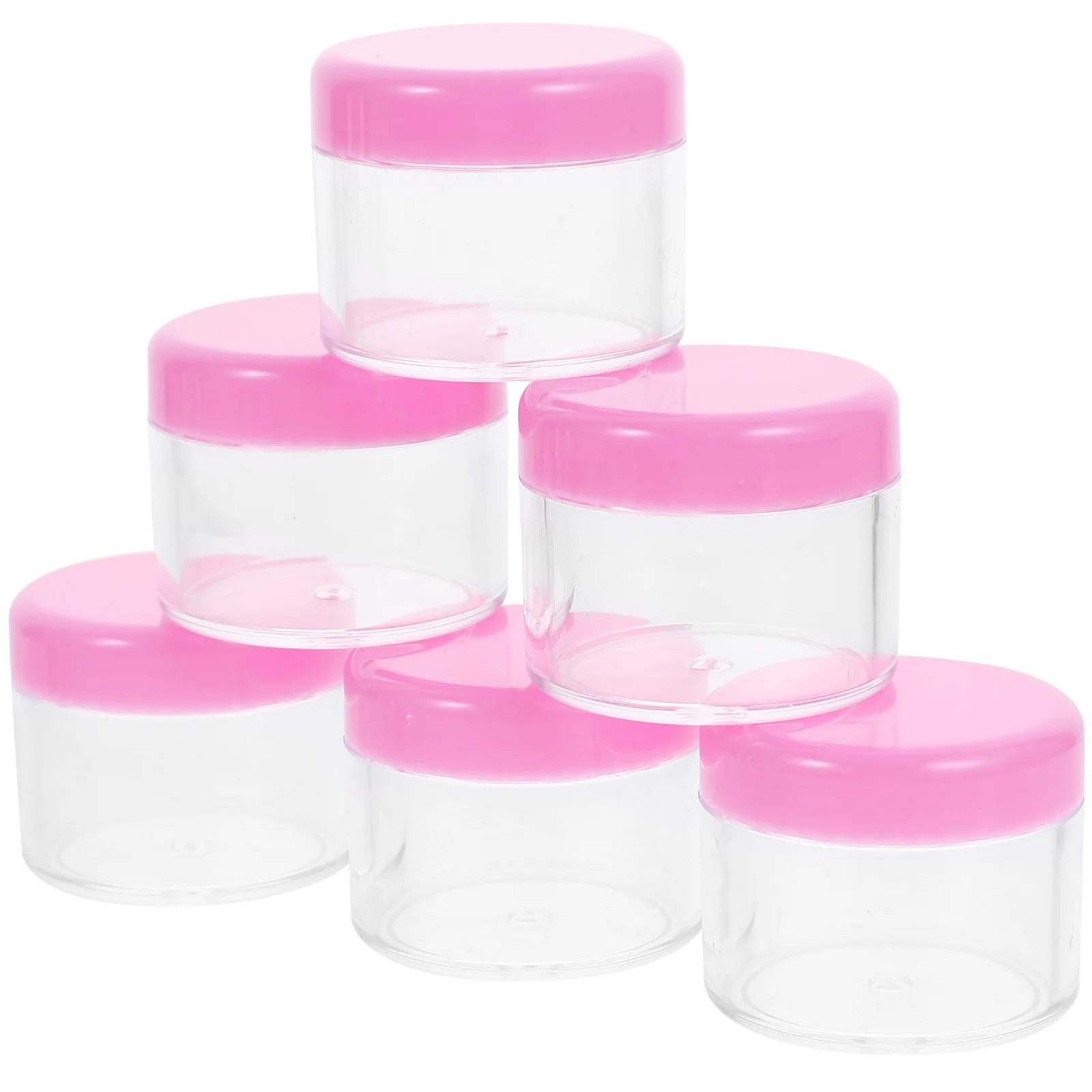 

12 Pcs Leak Proof Jar Small Containers with Lids Lotion Dispenser Round Bottles Empty Cream Boxes Plastic Jars Travel