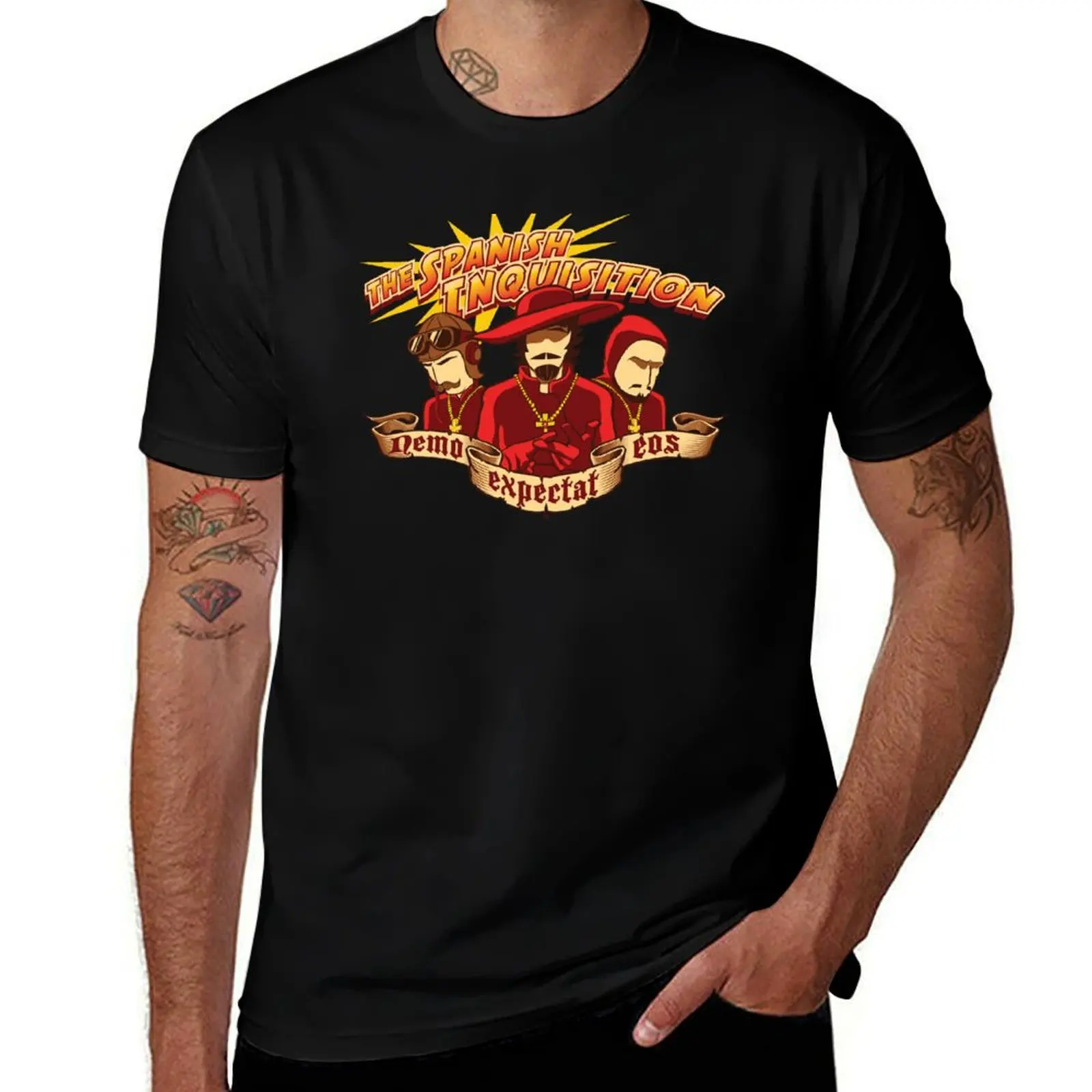 I didn't expect some kind of Spanish Inquistion T-Shirt Casual Street Style Short Sleeve Tee T-Shirt