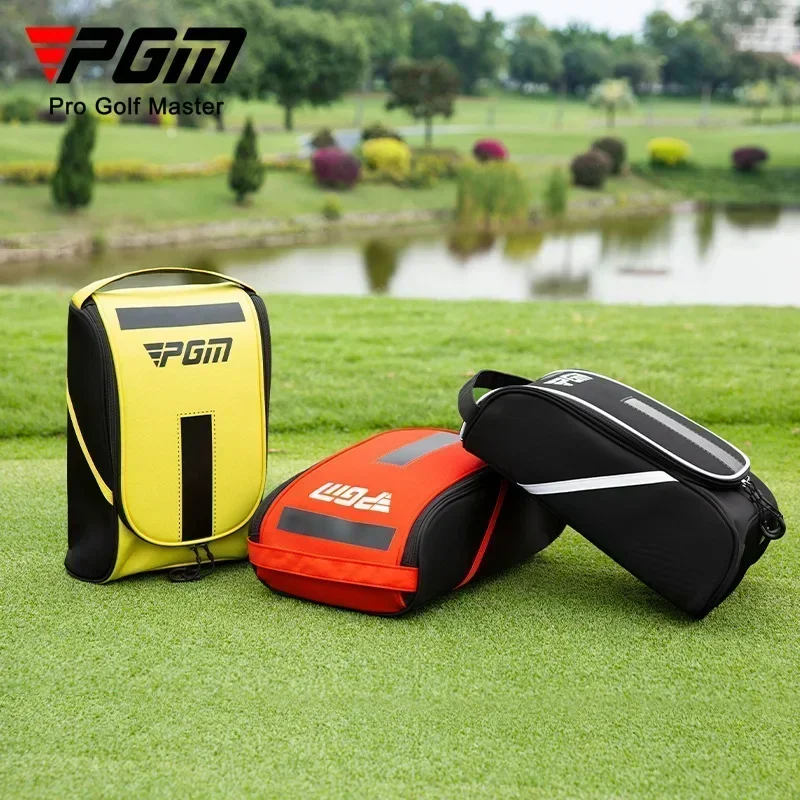 PGM Golf Shoe Bag Korean Version Men's And Women's Portable Shoe Bag Mini Golf Bag Waterproof Nylon