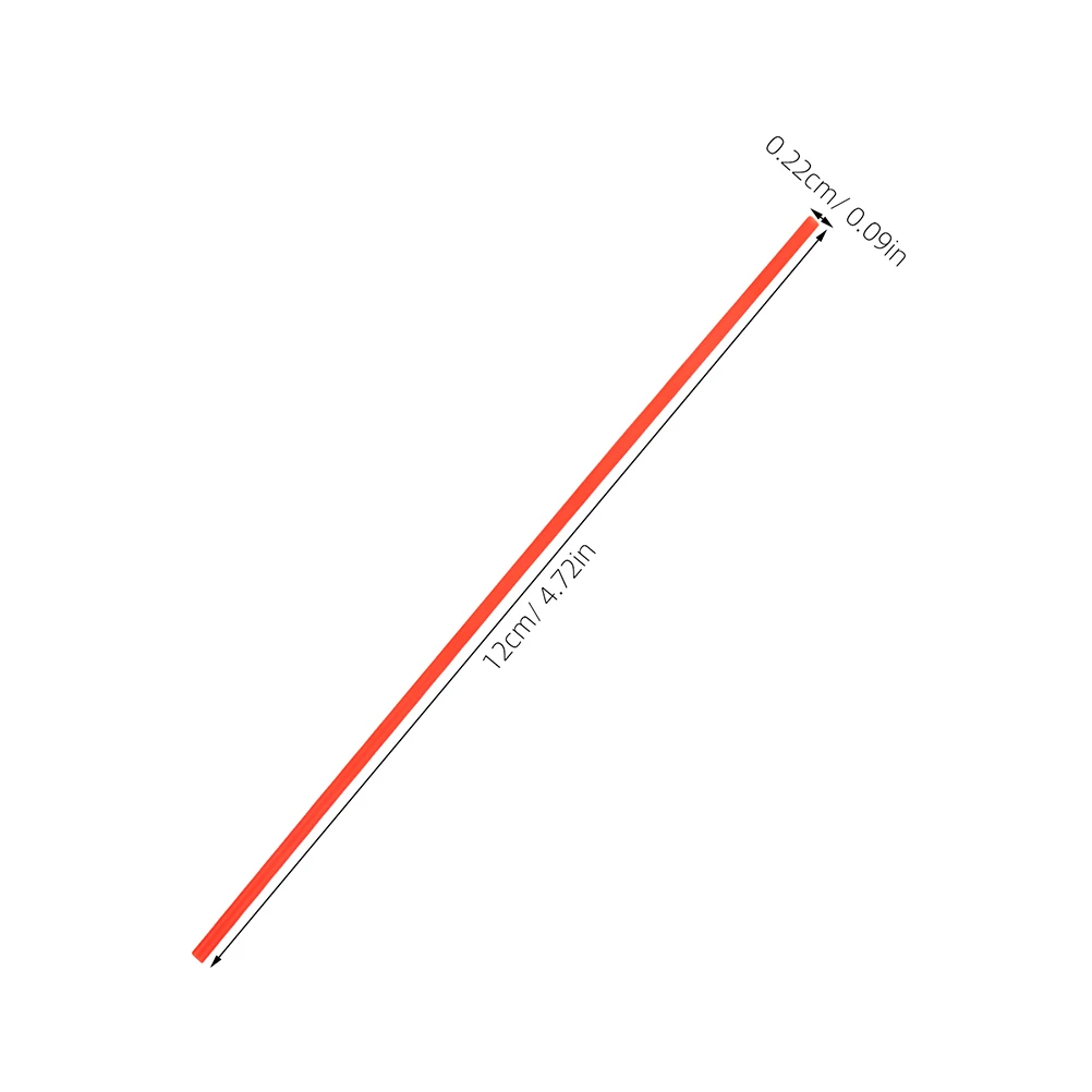 หลอดต่อกระป๋องสเปรย์ 10 ชิ้น สีแดง หลอดสำรองสำหรับน้ำมันหล่อลื่น น้ำยาทำความสะอาด หัวฉีดสเปรย์ สำหรับงานซ่อมบำรุงยานยนต์