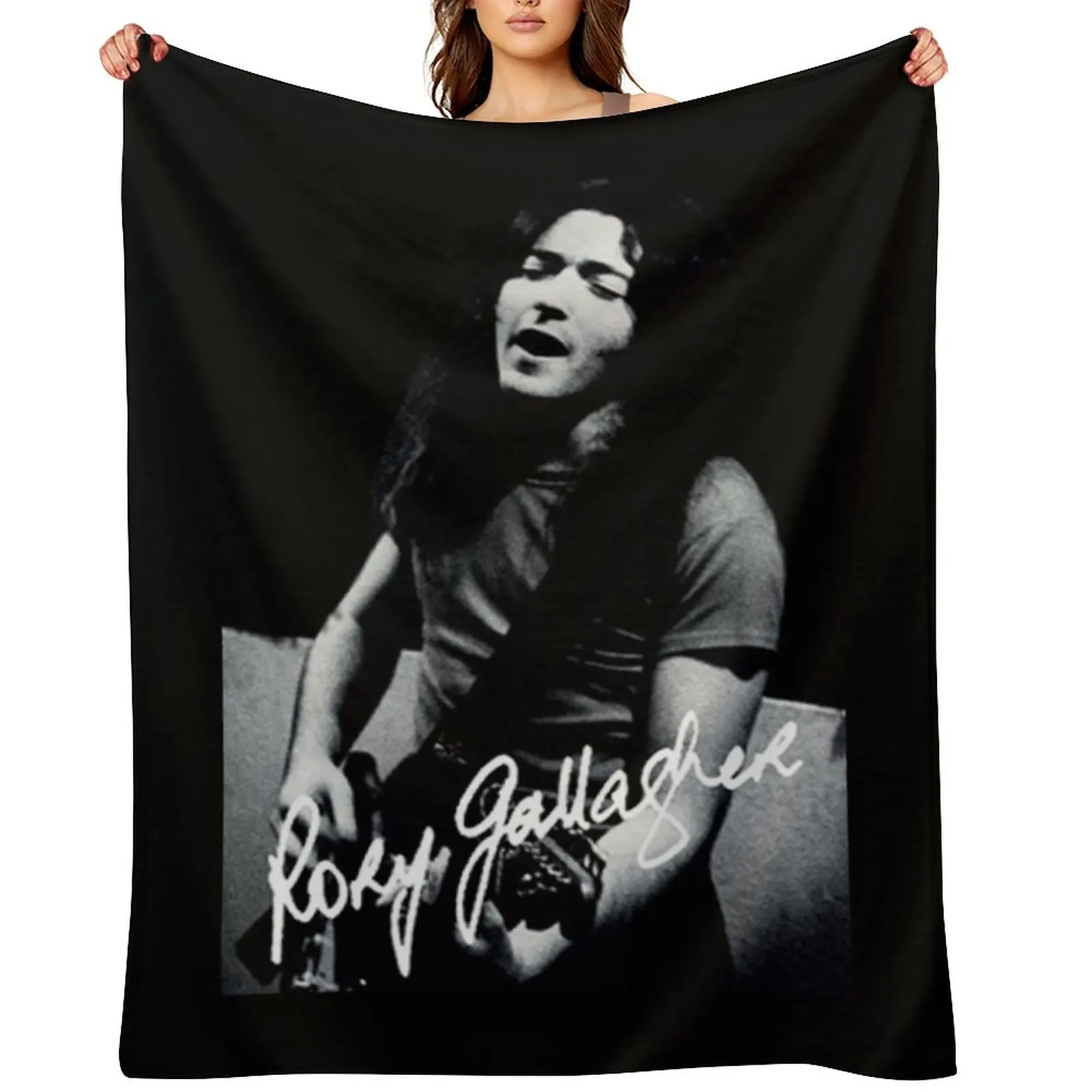 

RORY GALLAGHER MUSIC ARTWORK Throw Blanket Stuffeds Thermals For Travel Bed covers Summer Blankets