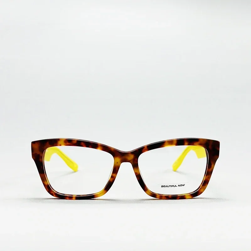 جميلة الآن أزياء ليوبارد طباعة النظارات إطارات النظارات البصرية عدسات طبية قابلة للتخصيص
