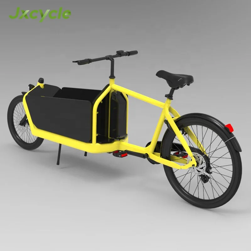 Cheap Factory Made Electric 2 Wheels Cargo Bike Front Box Cargo Bike