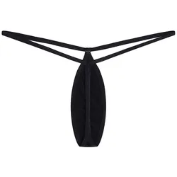 Mutandine uomo T-back Super Low Rise perizoma intimo Sexy Mini slip erotici Micro perizoma mutande perizoma Lingerie Sexy