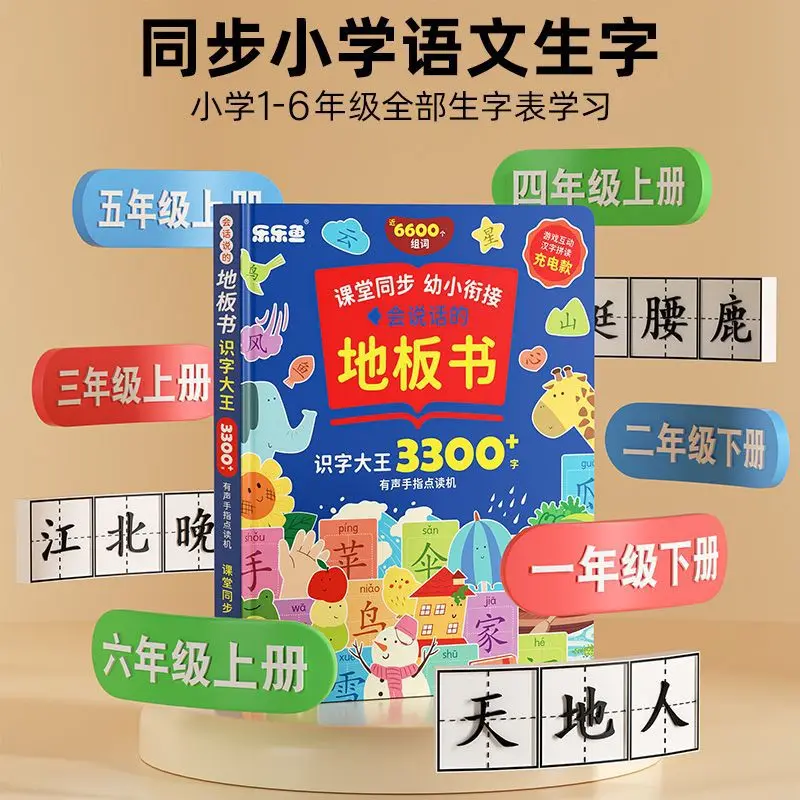 Chinese Character Recognition Audiobook, Early Literacy Education, Cognitive Enlightenment, Learning Chinese Characters