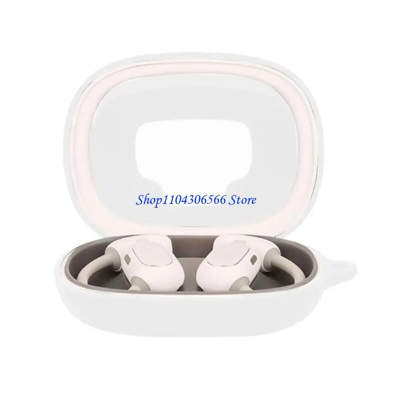 

02DD Гибкий мягкий защитный корпус, подходящий для ELI FIT Беспроводные наушники с ударной крышкой, устойчивый