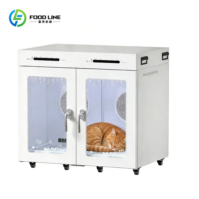 Customized Pet Dryer Box with Safety Lock & Humidity Control, Silent Home Grooming Drying Cabinet