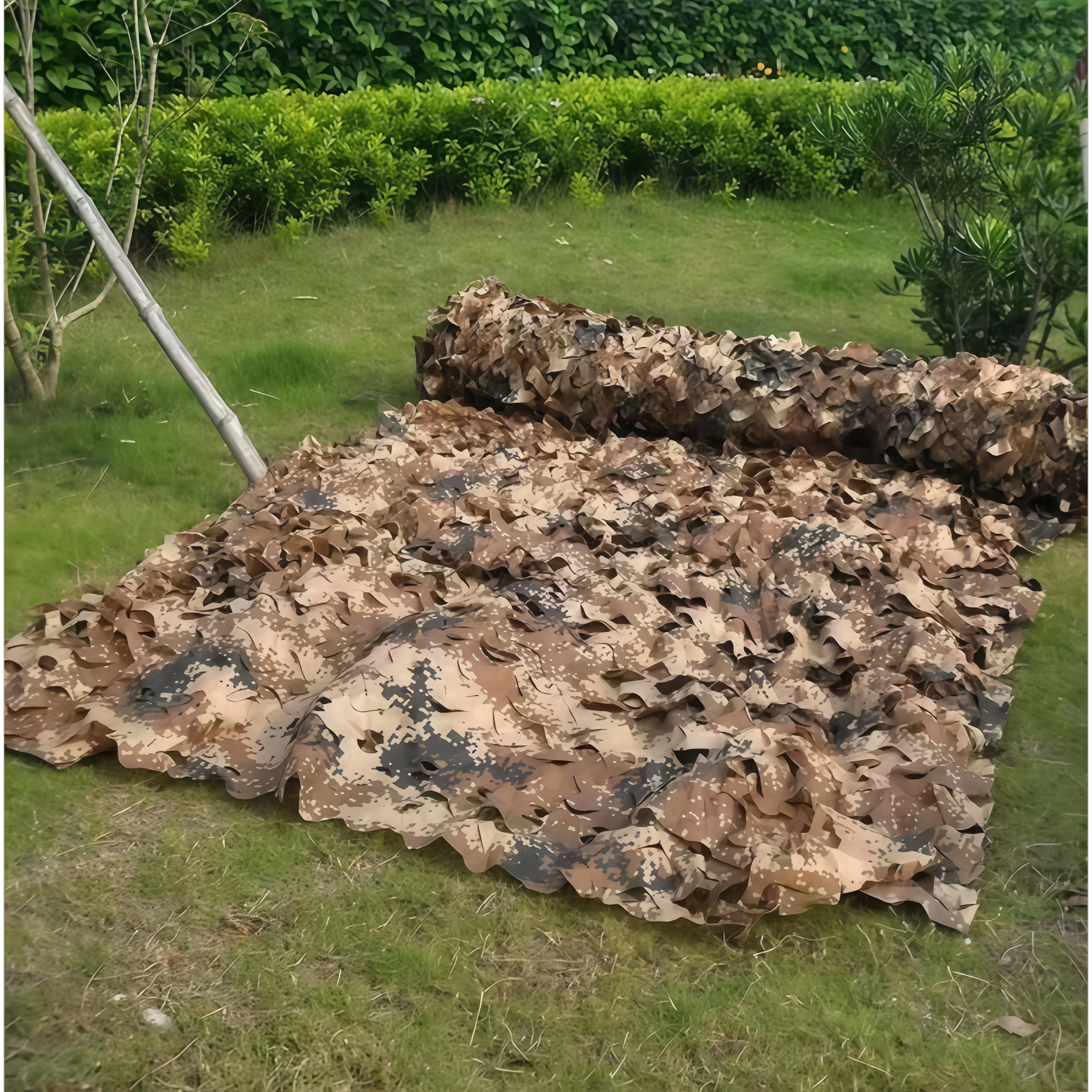 

Camouflage Net Hunting Blind Mesh Forest Sun Protection Outdoor Shading Net Party Decoration Sunshade Shooting Tree Stand Cover