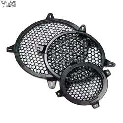 YuXi 1PCS 4/6/8/10 Inch Universal Audio Speaker Video Subwoofer Grill Grille Guard Protector Cover Sub Woofer Car Home Audio