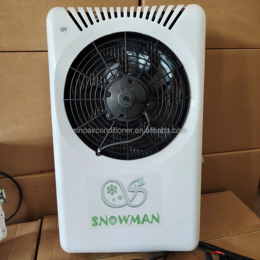 جرار فان المقصورة برودة تكييف الهواء الكهربائي 24 فولت 12 فولت وقوف السيارات 12 فولت شاحنة مكيف الهواء