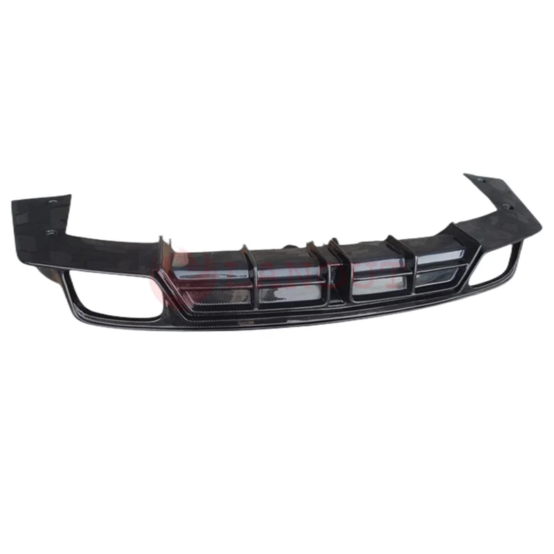

Upgrade To Carbon Fiber Front Lip Rear Lip Side Skirts Spoiler Car Body Kits For Cayenne Coupe 2018-2021