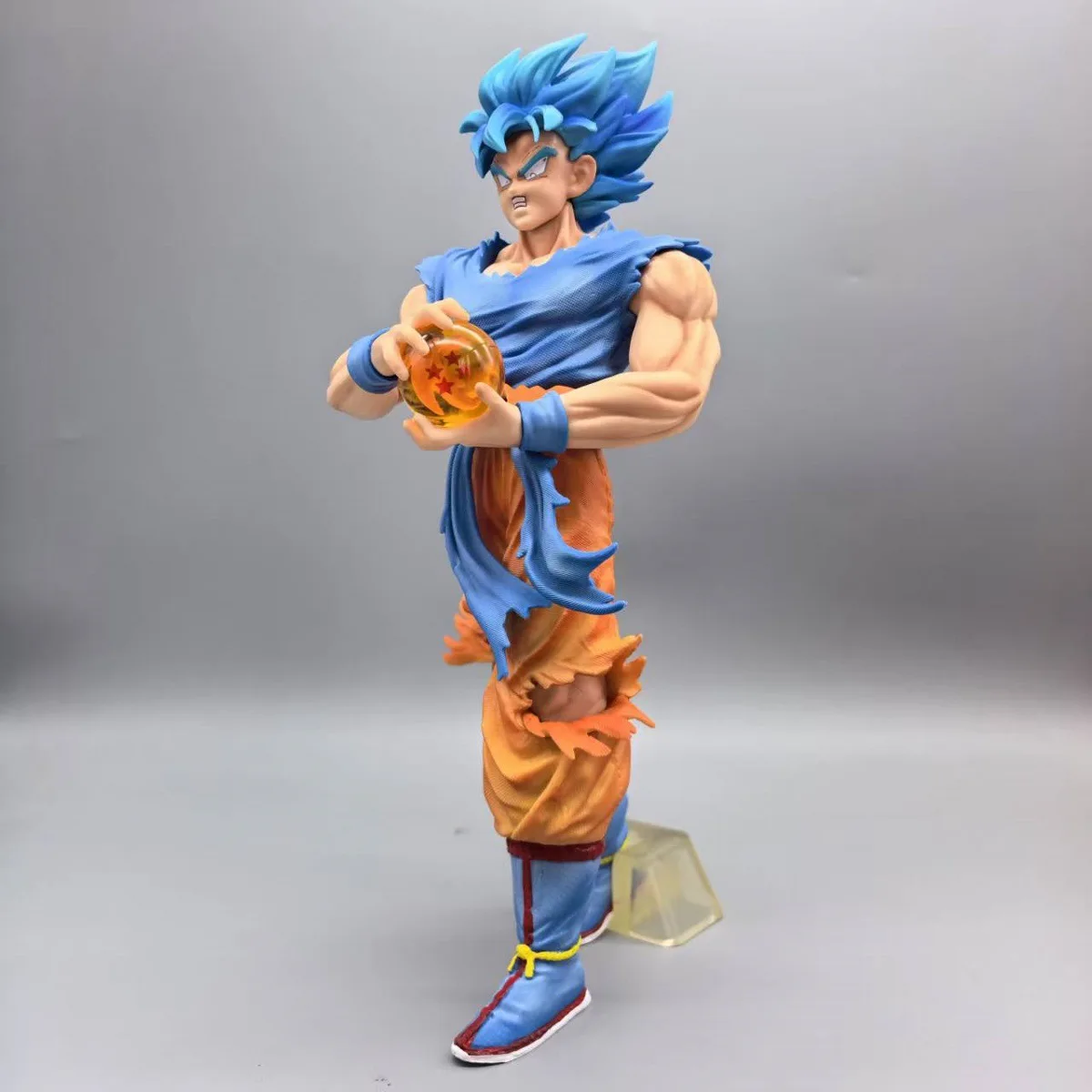 Animation City Dragon Ball Super Saiyan Kirin JT Super God Super Blue Wukong Model Desktop Ornament Statue Wholesale