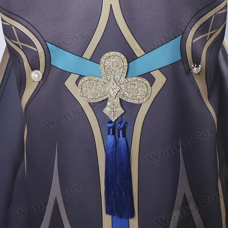 Star Rail Авантюрин Косплей Костюм Парик Волосы для игры Авантюрин Косплей Костюмы Вечерние Карнавальные наряды