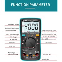 ZOYI Multimeter Digital Multi Tester Back Light AC/DC Voltmeter Diode Fres shipping ZT100