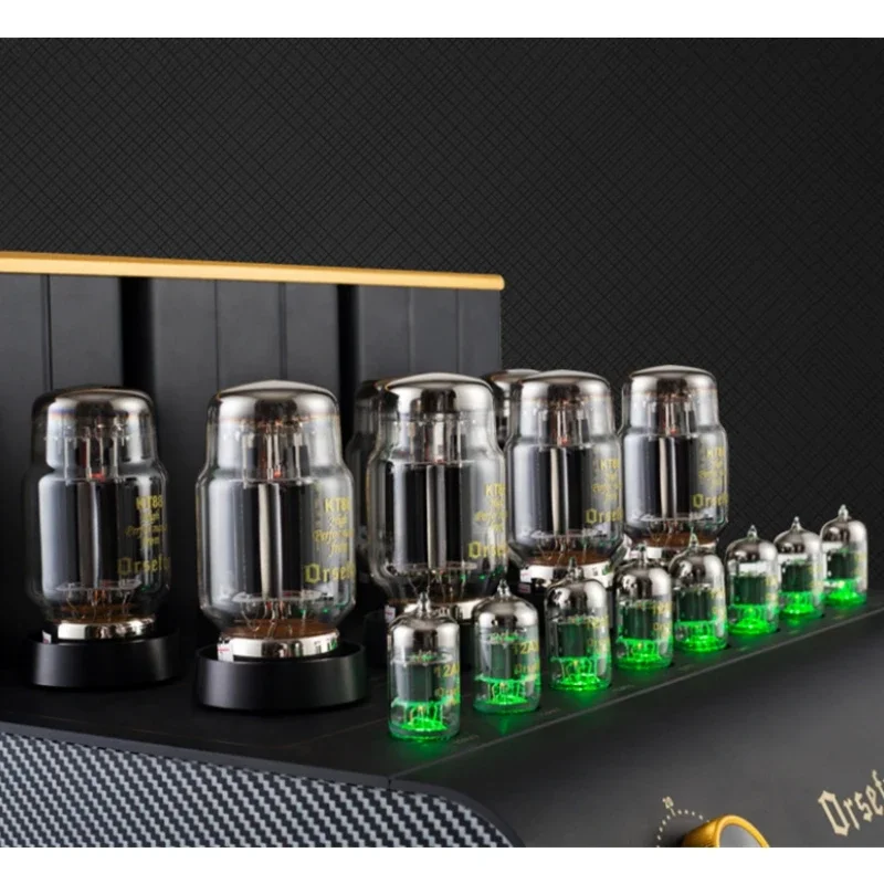 M-075 Bile Machine Amplifier Clone Mcintosh MC150 KT88 Vacuum Tube HIFI Super Power Bile Machine Single Side 150W Pushable ATC
