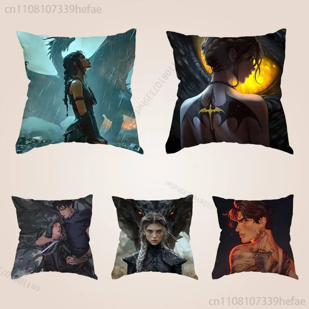 

F-Fourth W-Wing Throw Pillow Case For 45x45cm,55x55cm,30x30cm For Home Bedroom Decoration And Protector