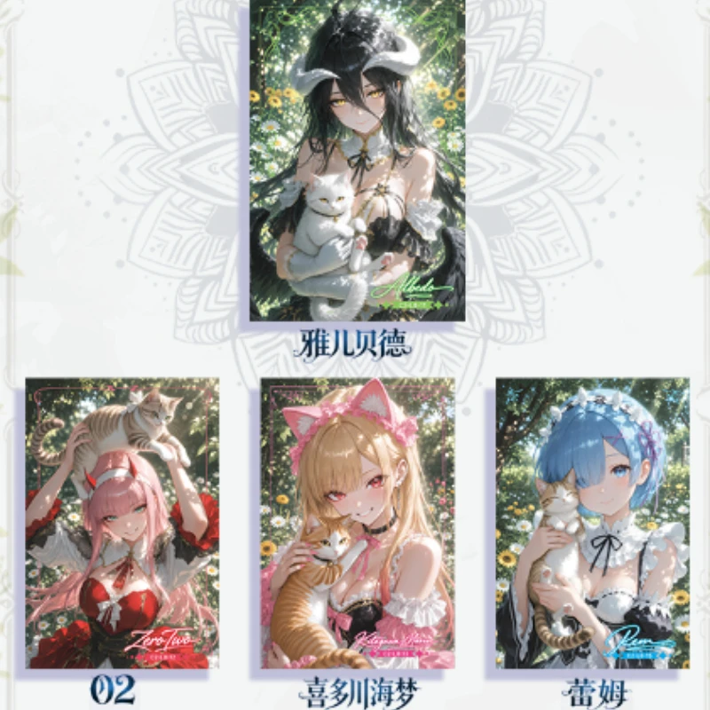 Ceiling Vol 2 A5 210x140mm Anime Girl Trading Card Swimsuit Bikini Scene Collectible Booster Box 100 Packs Artwork Gift Set