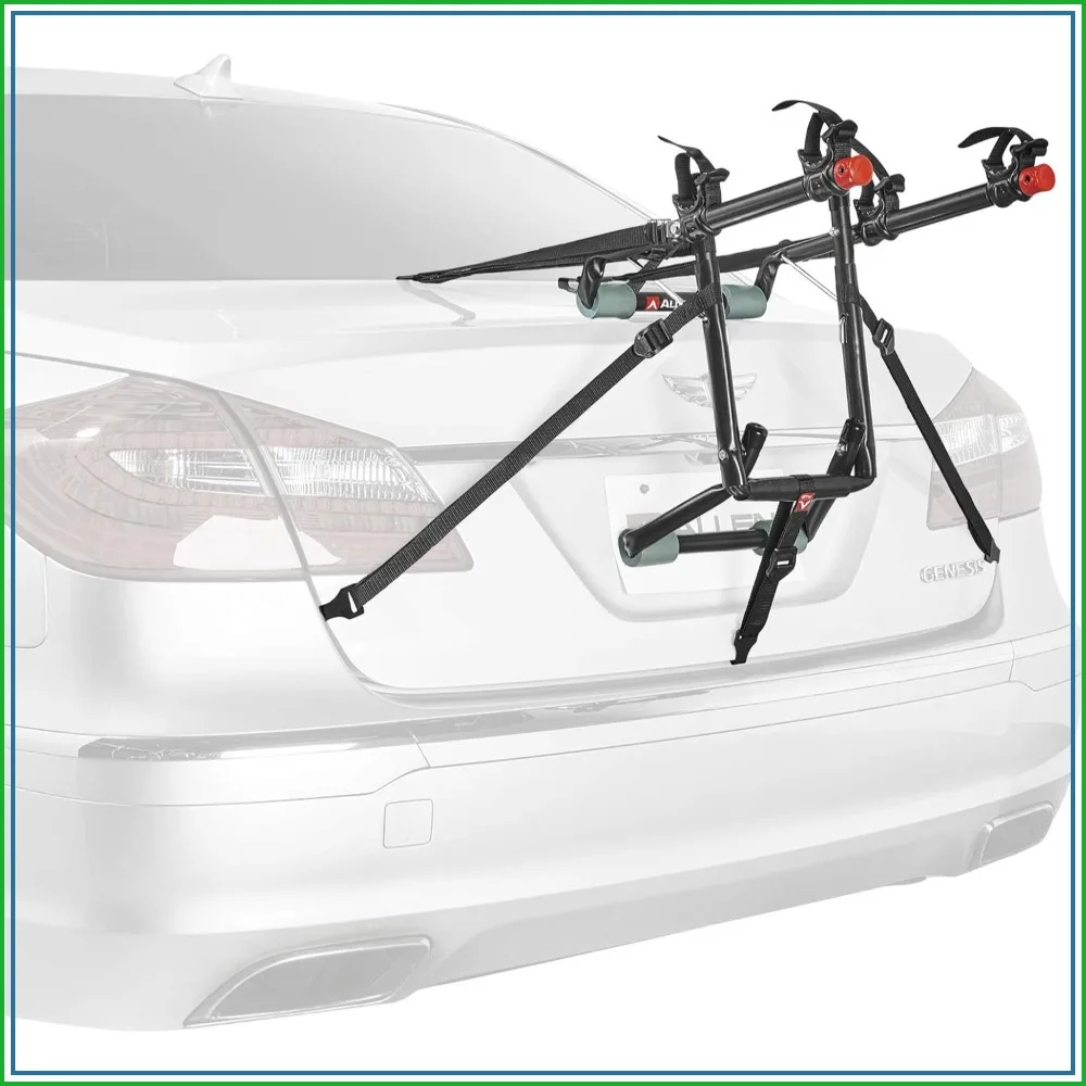 

2-Bike Trunk Mount Rack, Model 102DN-R, Easy Fold, Secure Hold, Car Bike Carrier
