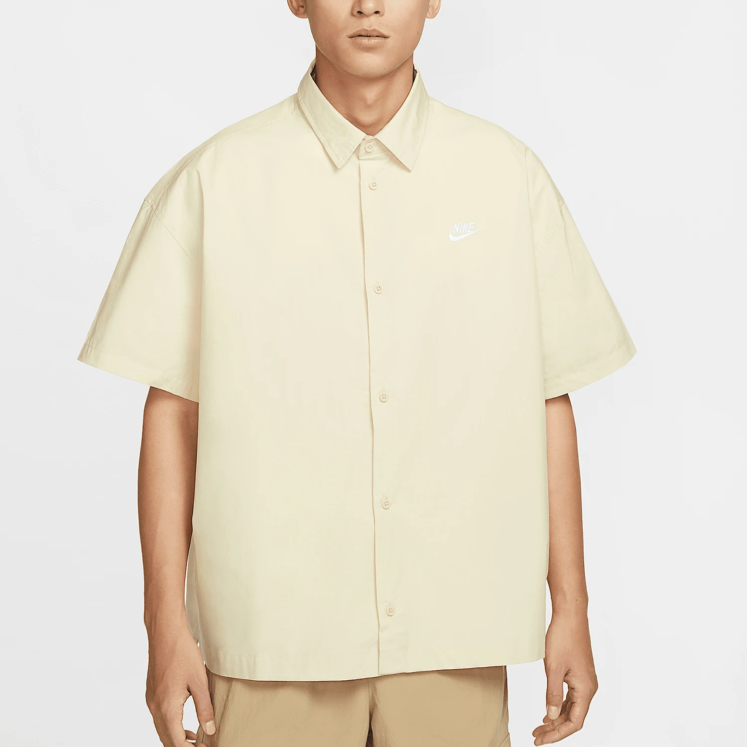 

Nike Official 2025 New Men's Breathable Outdoor Turn-Down Collar Short Sleeve HJ2027-234