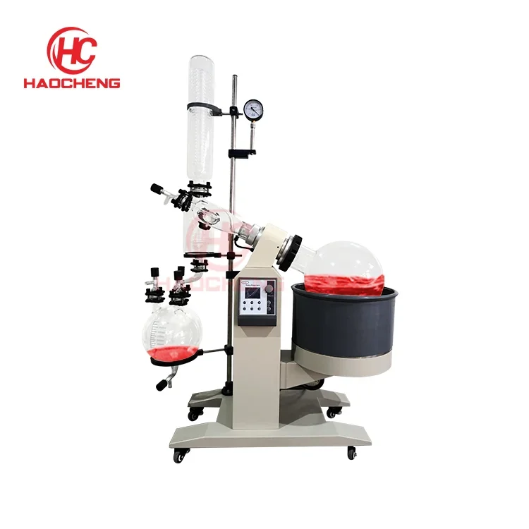 Customizable industrial digital 20l 50l large scale rotary evaporator