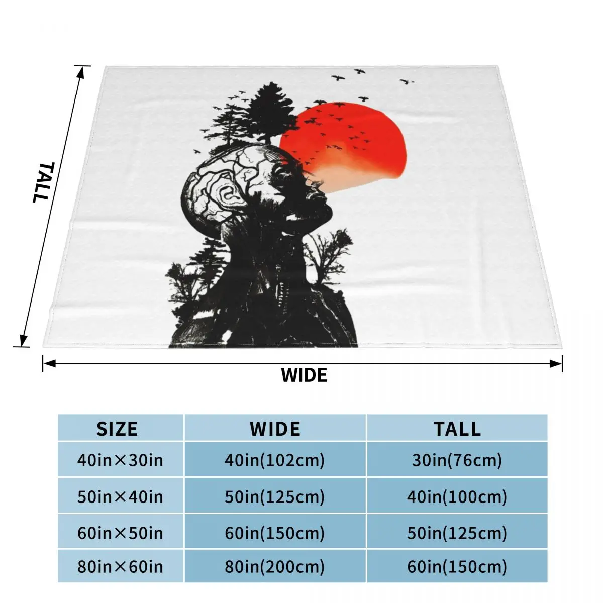 Hangovers Alans Human Tree For Men Women Blanket Soft Flannel Throw Blanket Plush for Bed Living room Picnic Travel Home Sofa