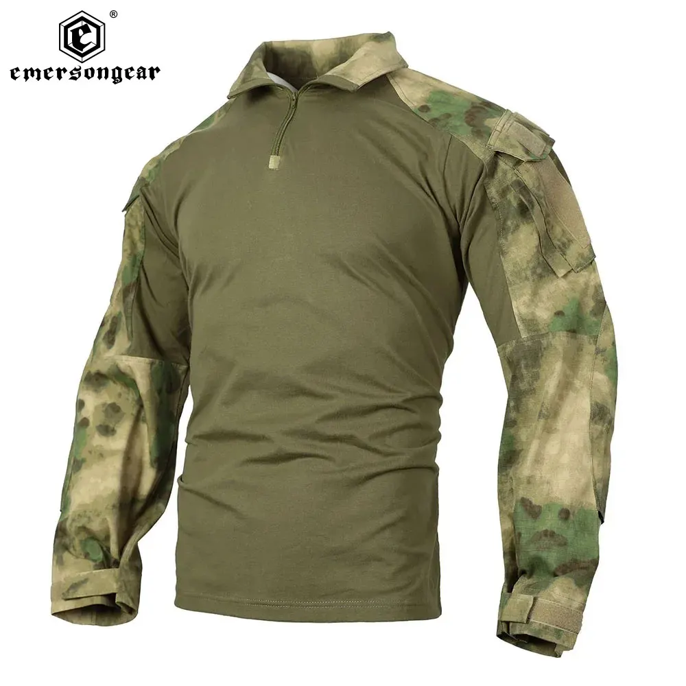 Imagem -03 - Emersongear-camisa de Combate Tático g3 Gen Masculina Roupas Bdu Airsoft Caça Treinamento Tiro Camisas de Acampamento Tops Em8576