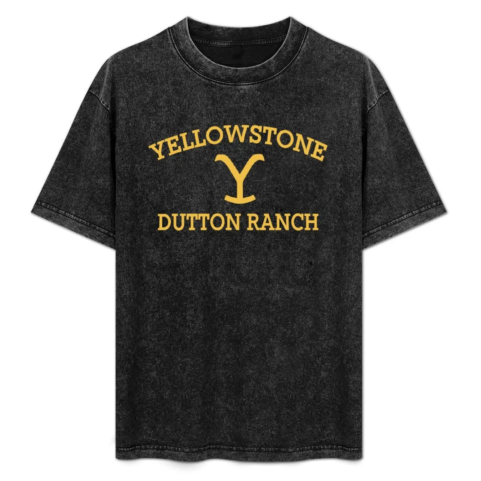 Y?llowstone Dütton Ranch T-Shirt oversizeds sweat tee shirts for men