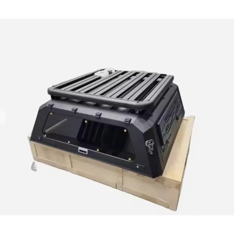 Top Rack For All Popular Model Trucks Hilux Tacoma Triton Factory Direct 4x4 Offroad Hard Aluminum Canopy