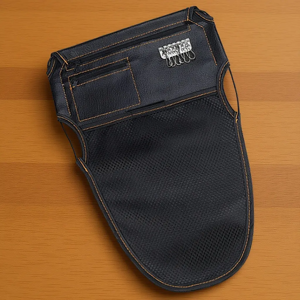 

Motorcycle Under Seat Bag Premium PU Metal Construction Easy Install Remove Motorcycle Seat Storage Bag for Scooter Motorbike