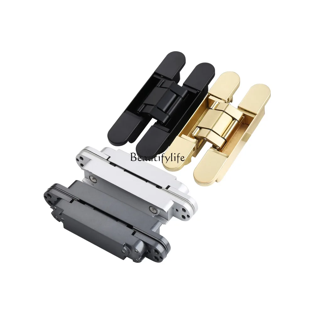 

Invisible Door Hinge Three-Dimensional Adjustable inside and outside Open Hidden Folding Hidden Door