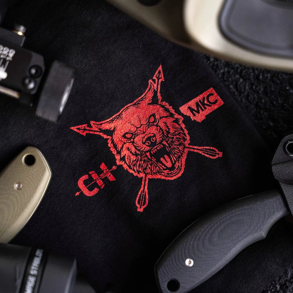 2026 Summer Fashion New MKC X CAM HANES PACKOUT TEE - BLACK Tactical T-Shirt High-end Luxury Unisex Style Both of Men and Women
