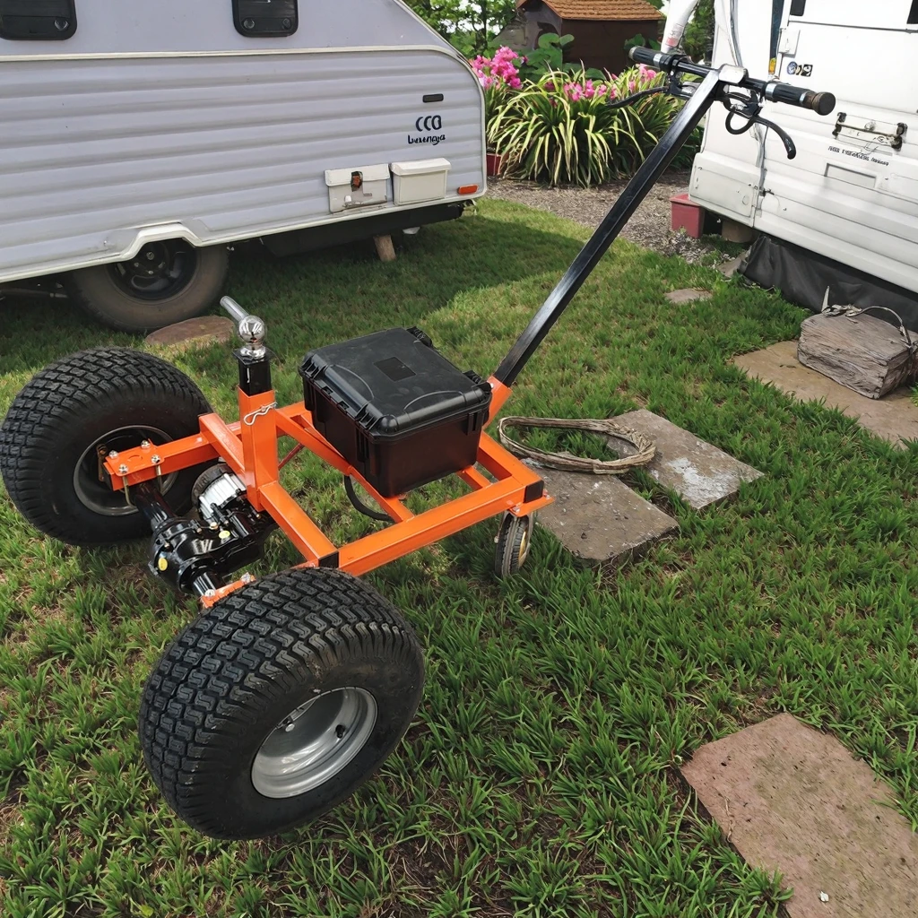 Electric Trailer Dolly Heavy Towing Capacity Light Duty RV  Boat Trailer Mover Giant Moving Dolly