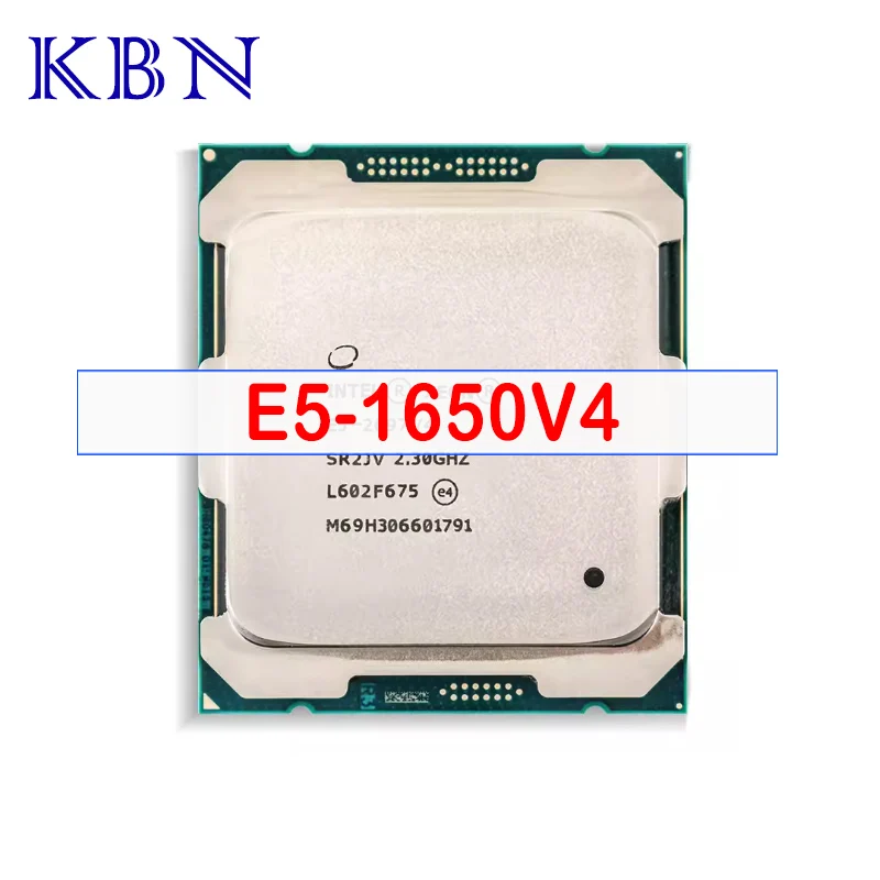 Xeon E5-1650V4 Cpu 14 Nm 6 Cores 12 Threads 3.6Ghz 15Mb 140W Processor LGA2011-3 Voor X99 Server Moederbord E5 1650v4