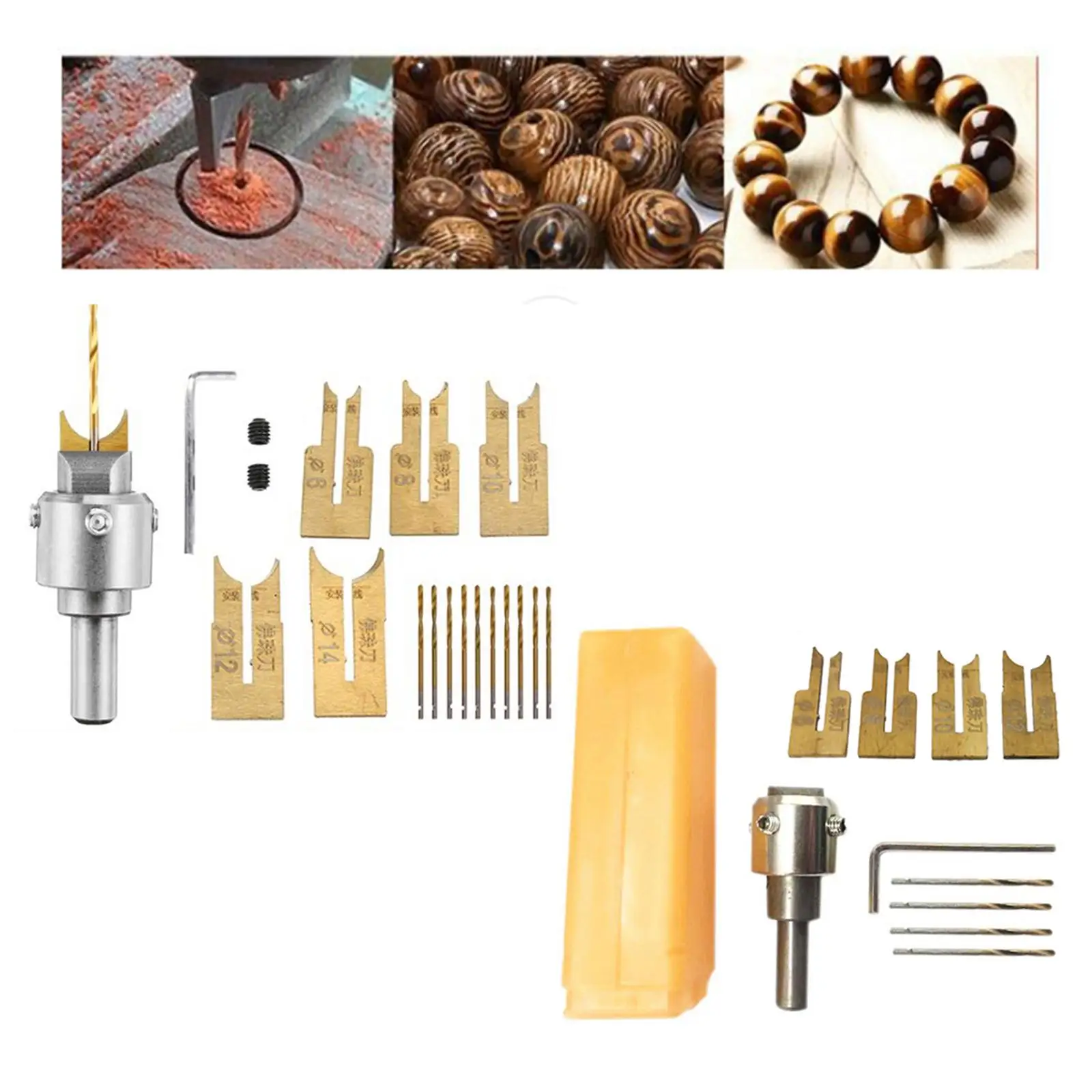 Alloy Bead Drill Bits Bracelet Making Necklaces Beads Router Bit Drill by