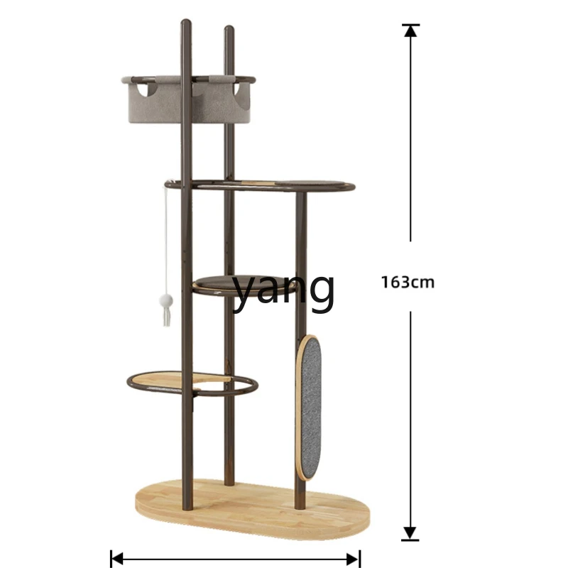 Yhl Cat climbing frame, uncovered, minimalist grabbing board, small cat frame, solid wood