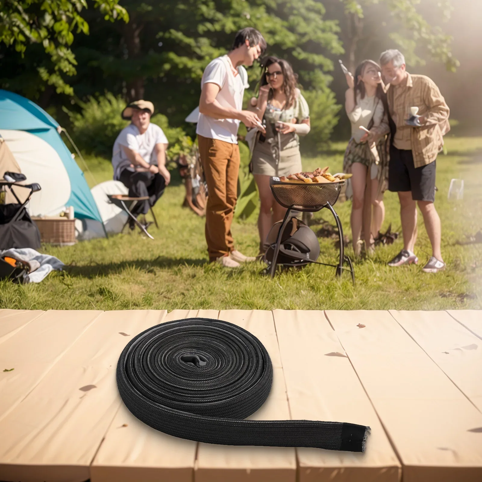 

Равномерная температура приготовления пищи Прокладка из проволочной сетки Прокладка из проволочной сетки 150-дюймовая проволока из стекловолокна Эффективность приготовления пищи Контроль температуры