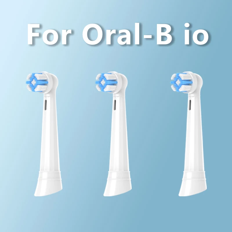 

Toothbrush Head Compatible With Oral-B iO 6 7 8 9 10 2 3 4 5 Sonic Electric Vacuum Toothbrush Soft Bristle Heads