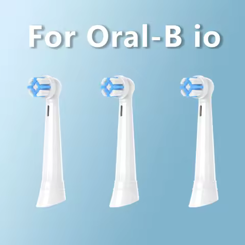 Toothbrush Head Compatible With Oral-B iO 6 7 8 9 10 2 3 4 5 Sonic Electric Vacuum Toothbrush Soft Bristle Heads