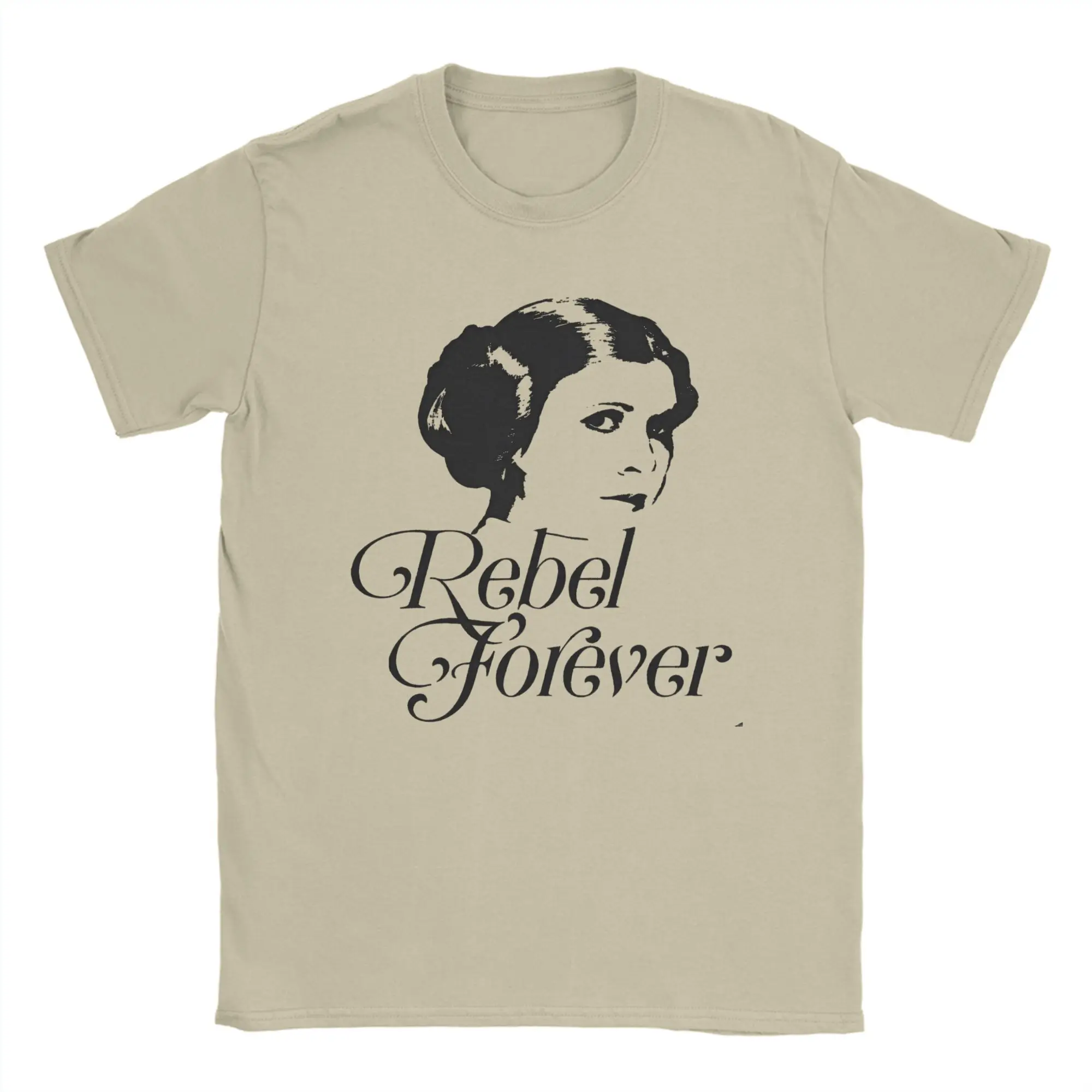 

Men's T-Shirts Princessed Leia Rebels Forever Funny Pure Cotton Tees Short Sleeve T Shirts Crewneck Tops 6XL