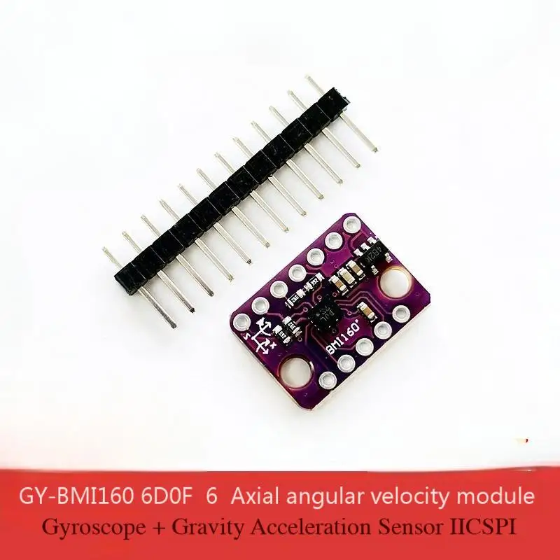 BMI160 6DOF Module Gyroscope Sensor 3-Axis Accelerometer Gravity Acceleration Sensor IIC/SPI For Drone/Robotics Motion Tracking