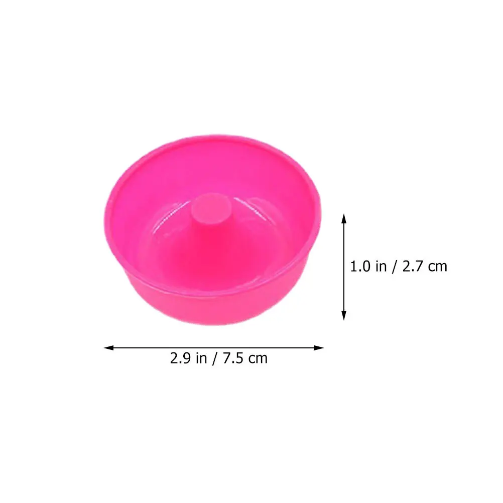 

16pcs Silicone Cake Mold Donut Mold Non-Stick Reusable Easy Clean Portable Diy Baking Tool For Home Kitchen Bakery Use Cake