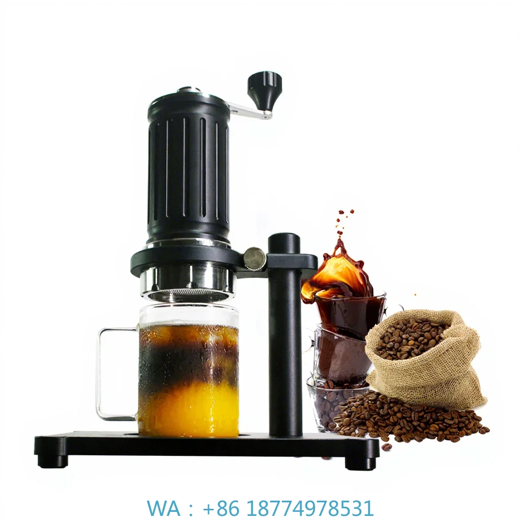 1. Manual Portable Handheld Pressure Espresso Maker, Mini Minipresso Style With Pressing Spinning for Cafe Coffee Brewing Tool