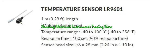 LOGGIATORE TEMPERATURA HIOKI LR5011 Misura la temperatura Registratore dati a canale singolo Sonda di temperatura opzionale LR9601